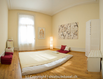 Therapie und Behandlungsraum von shiatsu in basel